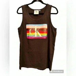 Calvin Klein Jeans tank-top. Pride affirming. Size. XL (RUNS SMALLER).